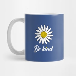 Be kind Daisy art Mug